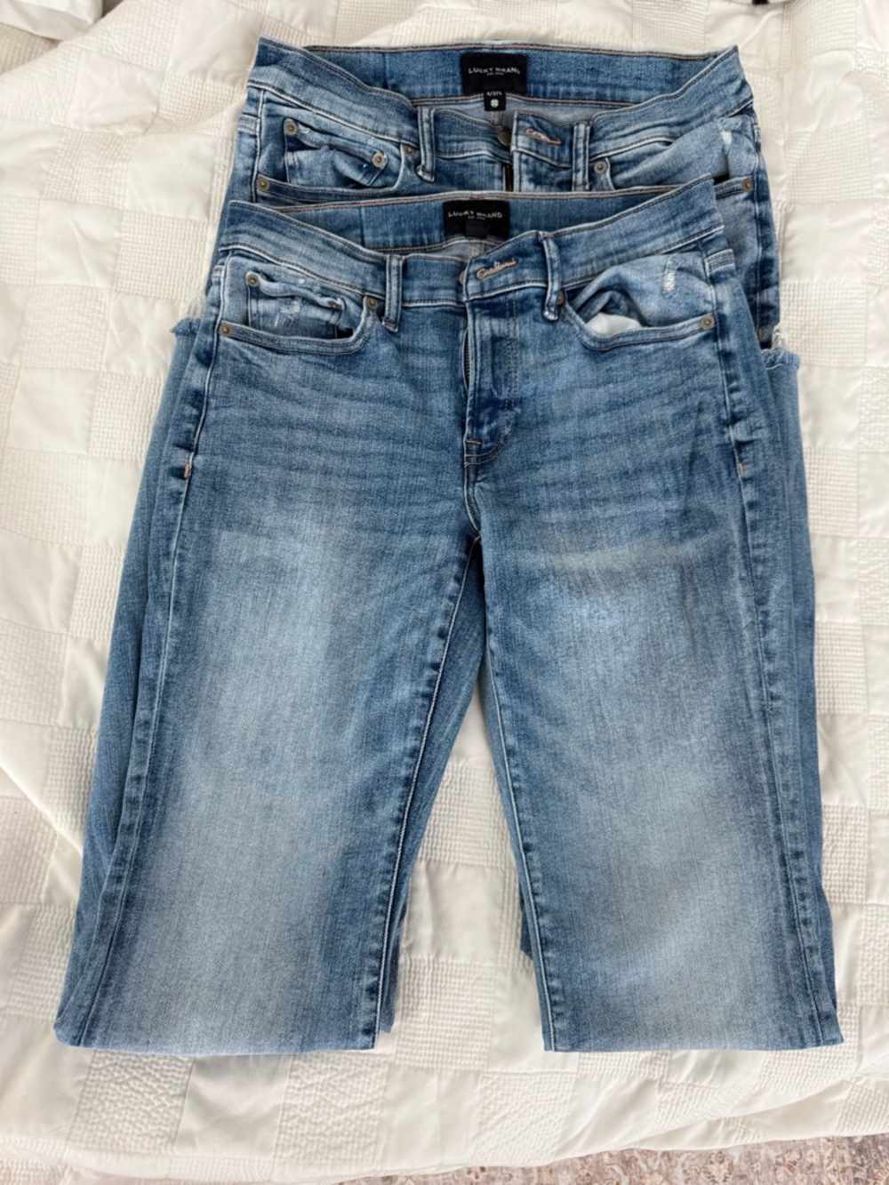 Lucky Brand Light Blue Straight-Leg Women's Jeans